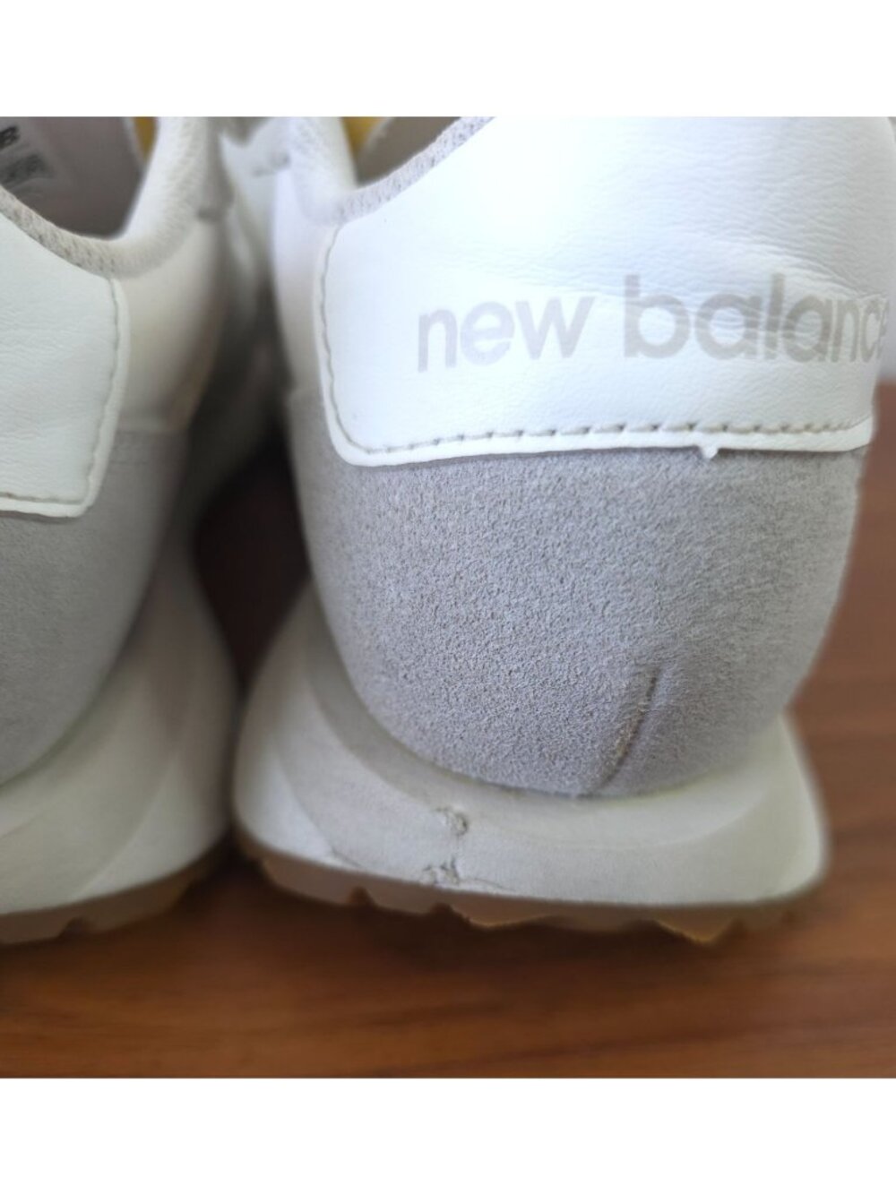 New Balance 237 V1 Nimbus Cloud Off-White & Gray Sneakers 6M/7.5W - WS237NN - Picture 11 of 12